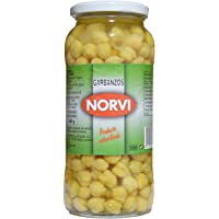 Los mejores  - Garbanzo cocido Peso Neto. 570gr. Peso Escurrido 400gr.(Pack de 3 botes)